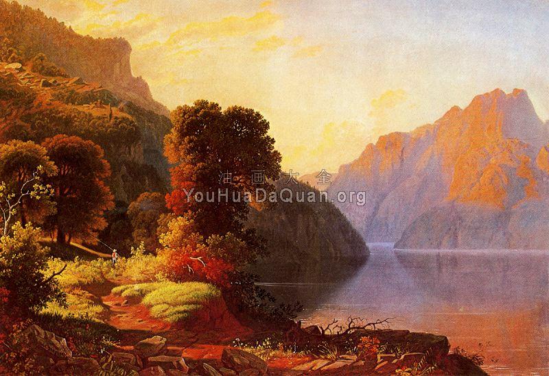 George Caleb Bingham oil painting - 乔治·迦勒宾·宾汉姆